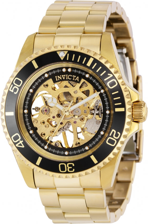 Invicta Pro Diver Mechanical Men's Watch - 43mm, Gold