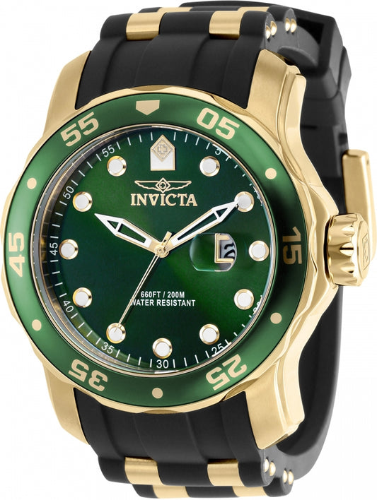 Invicta Pro Diver Men's Watch - 48mm, Gold, Black