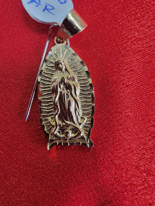charms de la  Virgen de la  Guadalupe en  oro 10k