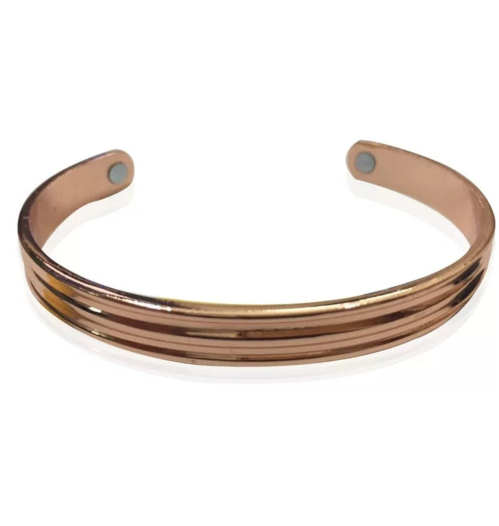 Kupfer-Magnetarmband für Damen und Herren zur Schmerzlinderung, stilvoll 